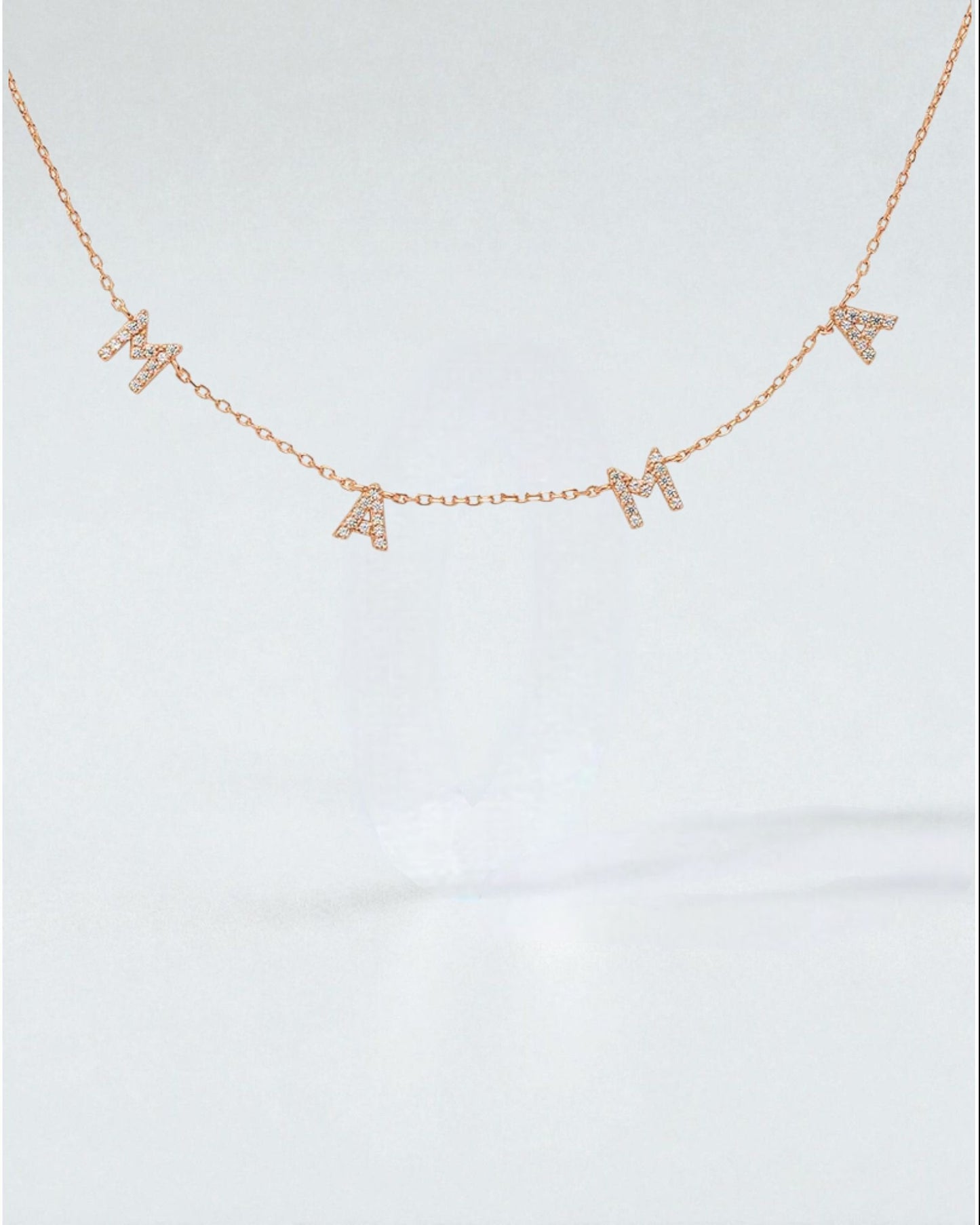Collar Mamá en Rosa