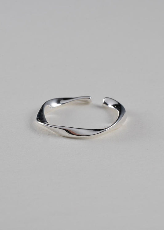 Anillo Olas de Plata