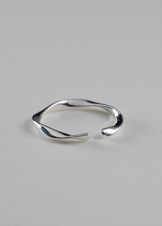Anillo Olas de Plata