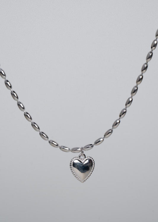 Collar Corazón de Plata