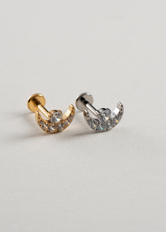 Stud Luna y estrella