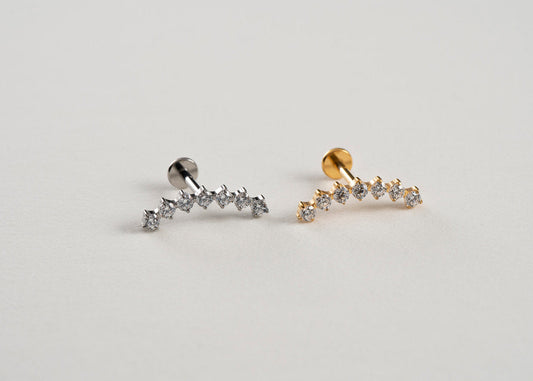 Stud Arco de Cristales