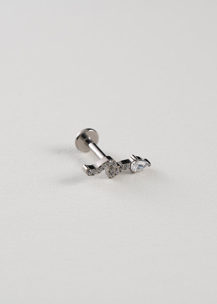 Stud Serpiente Brillante