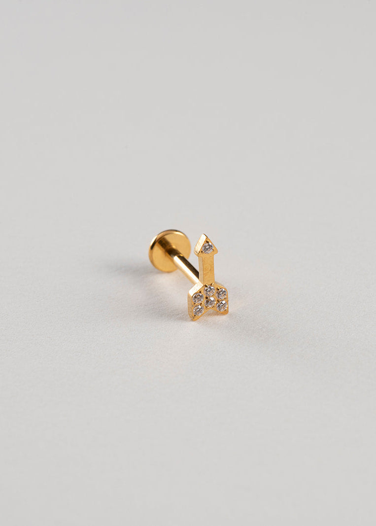 Stud Flecha Brillante