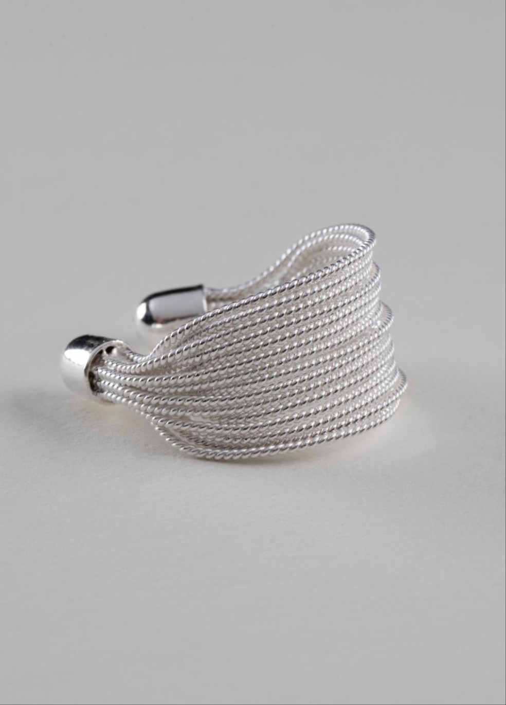 Anillo Líneas de Plata