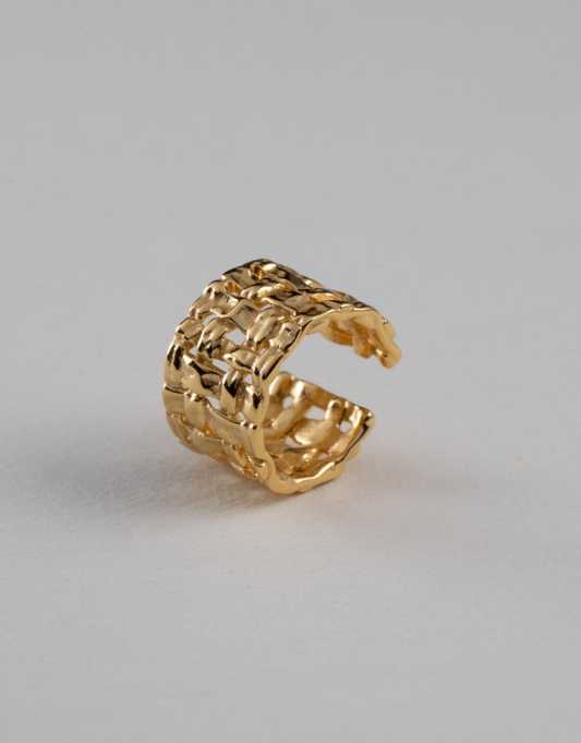 Cuff Entrelazado Doble