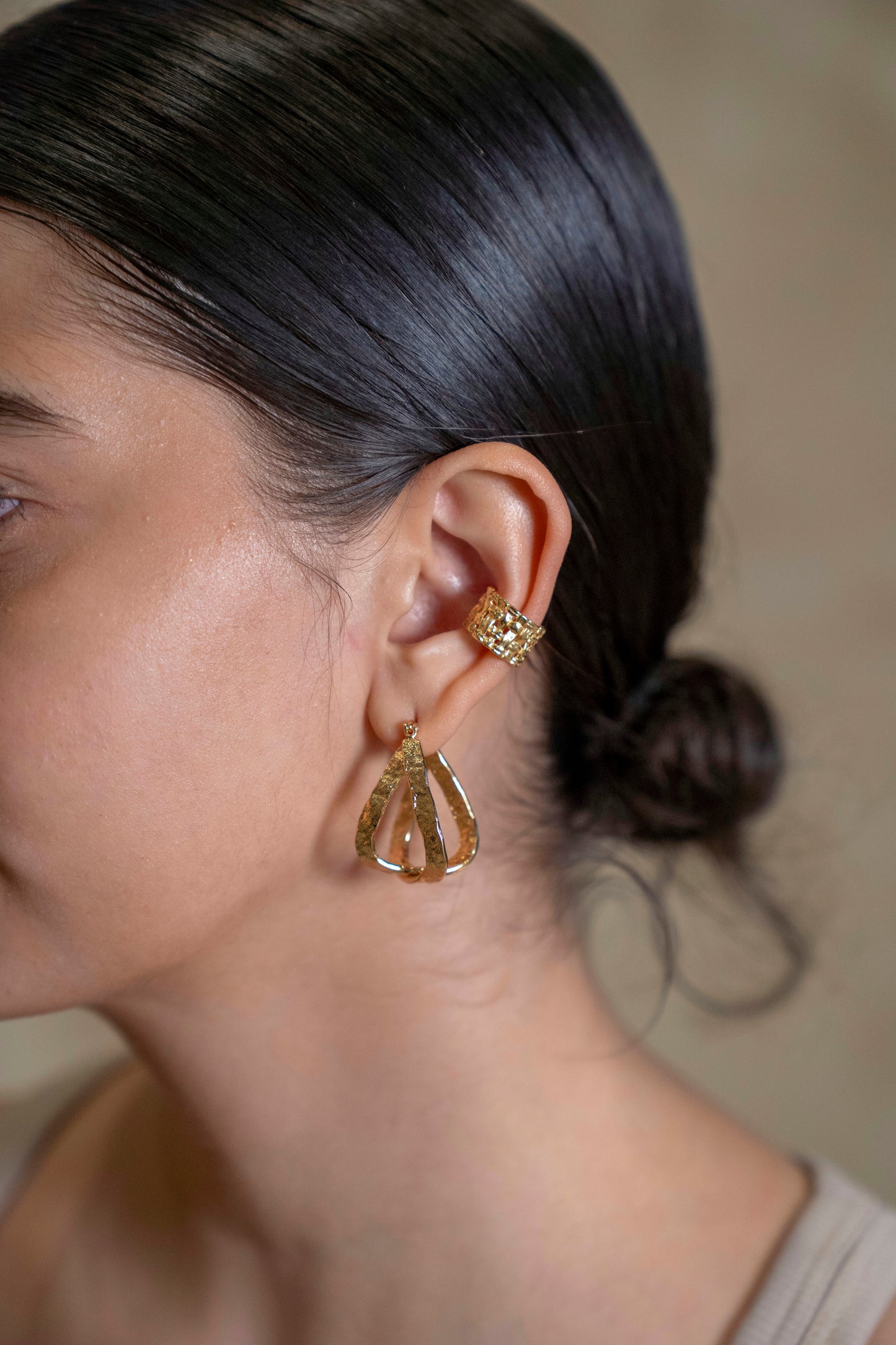 Aretes Doble Cruce