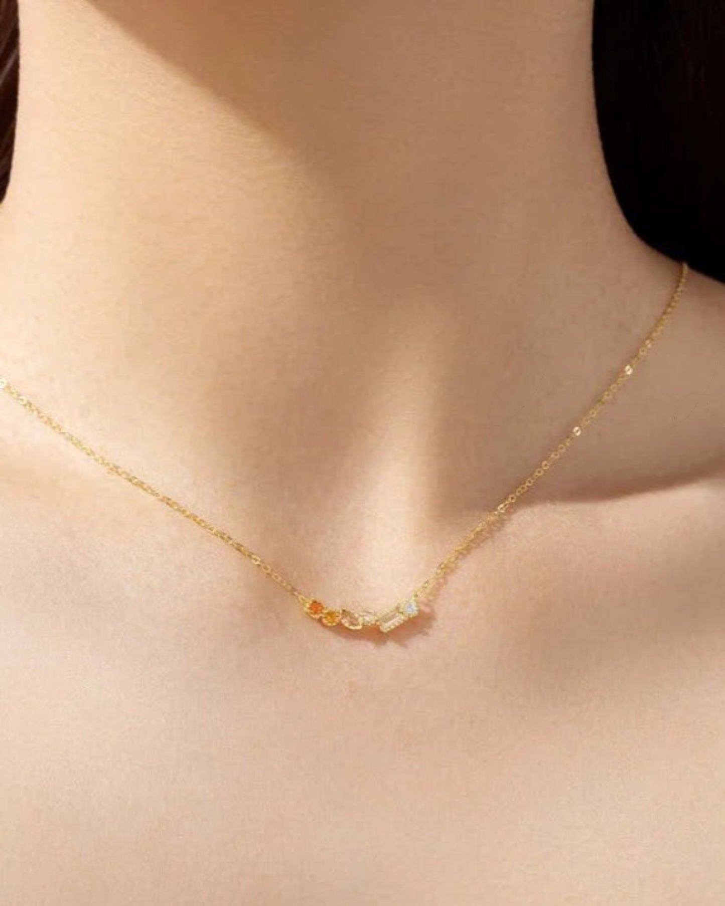 Collar Rayos Ámbar
