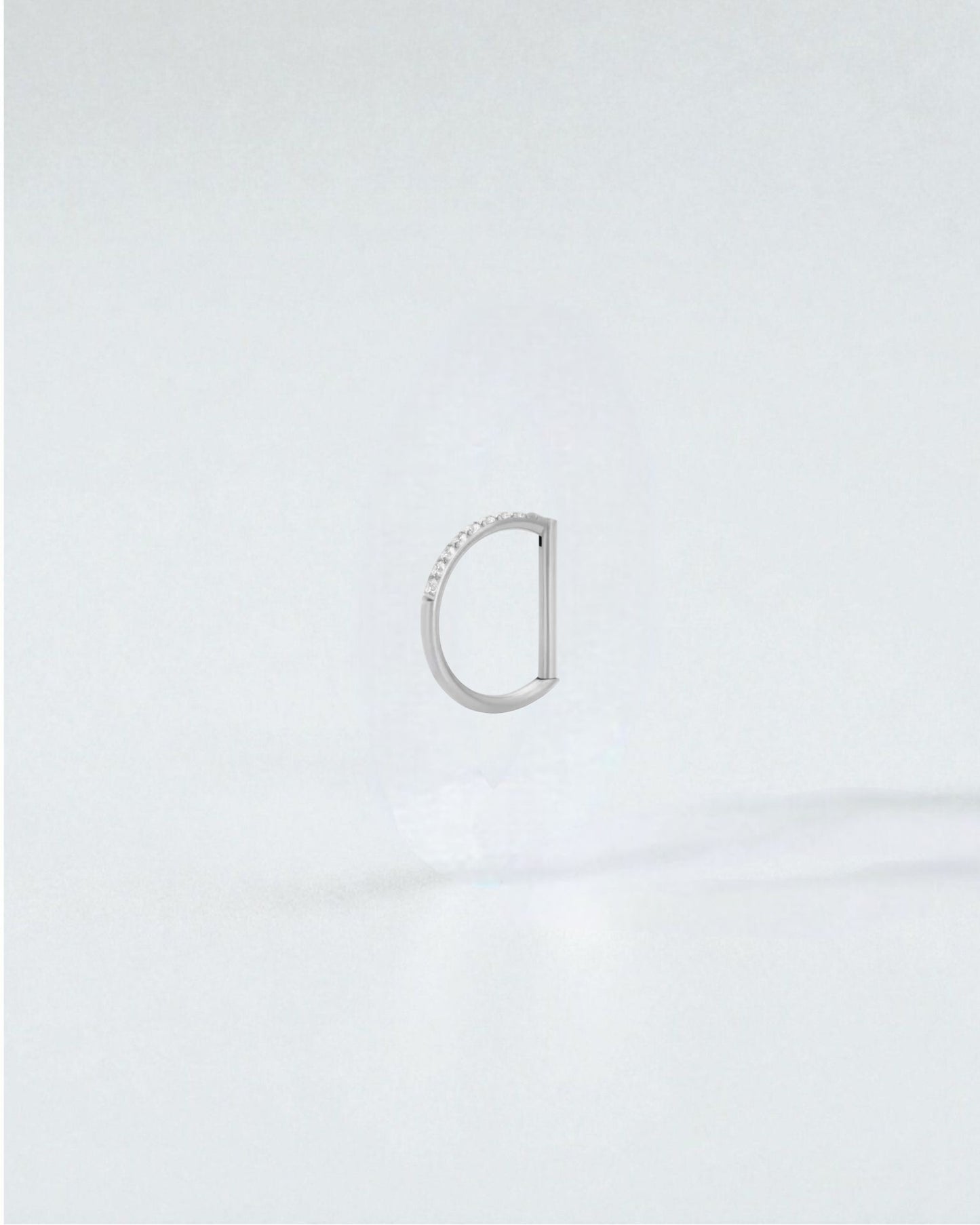 Clicker D 8mm Plateado