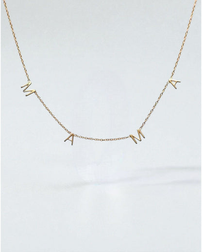 Collar Letras de Amor