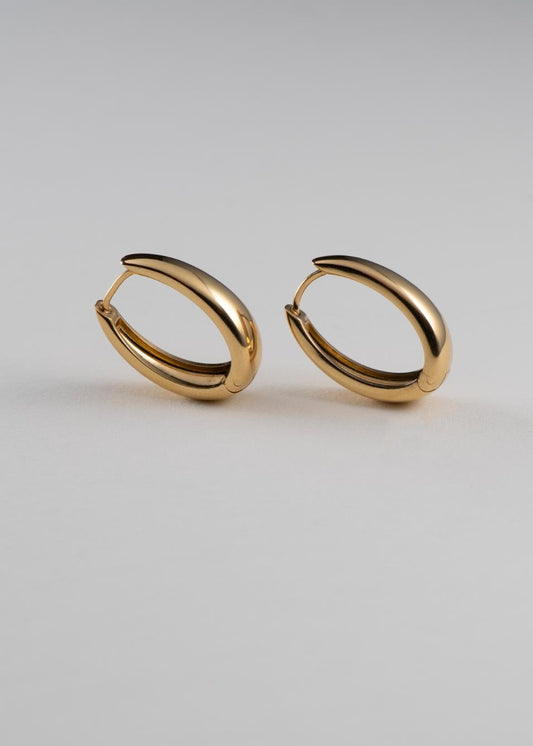 Aretes Oval