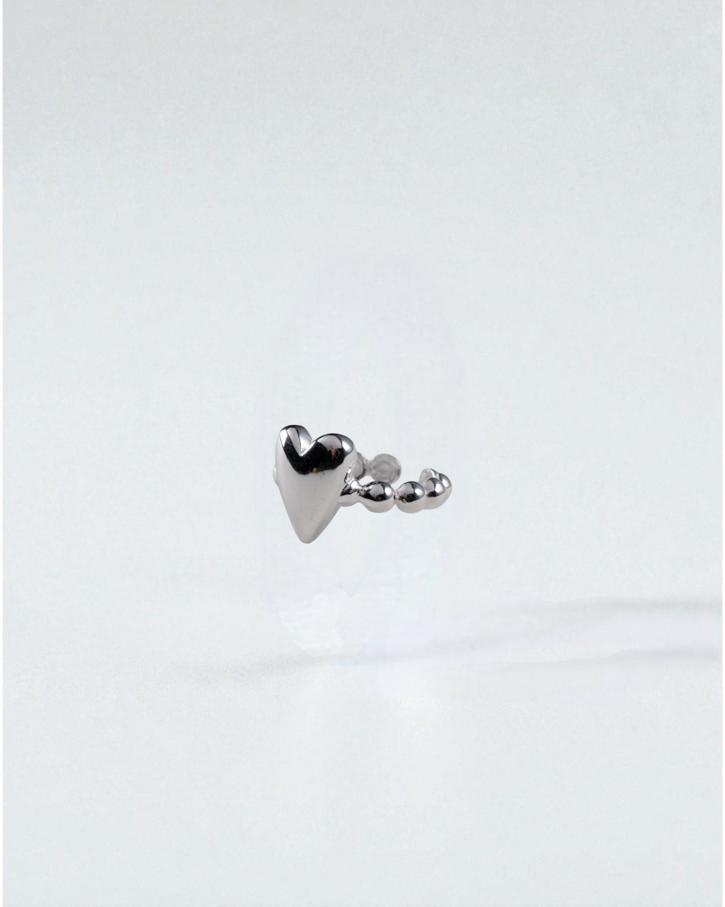 Anillo Corazón de Plata