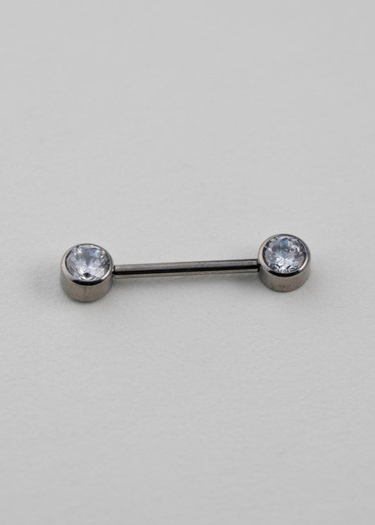 Pezón Zirconia Blanco