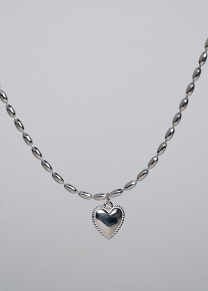 Collar Corazón de Plata