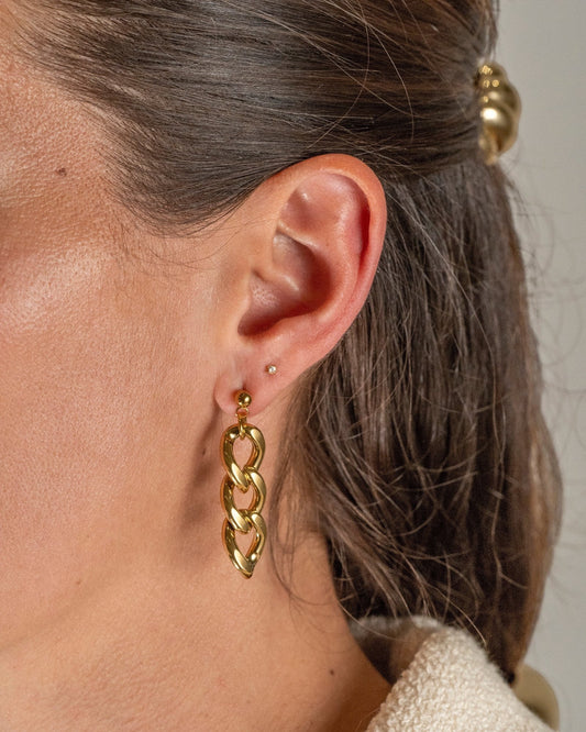 Aretes Cadena