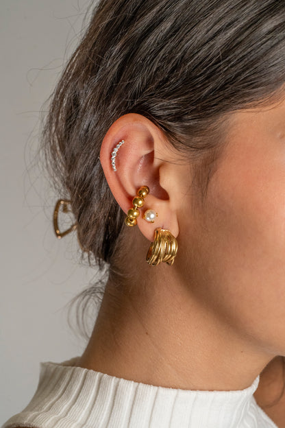 Aretes Entrelazados