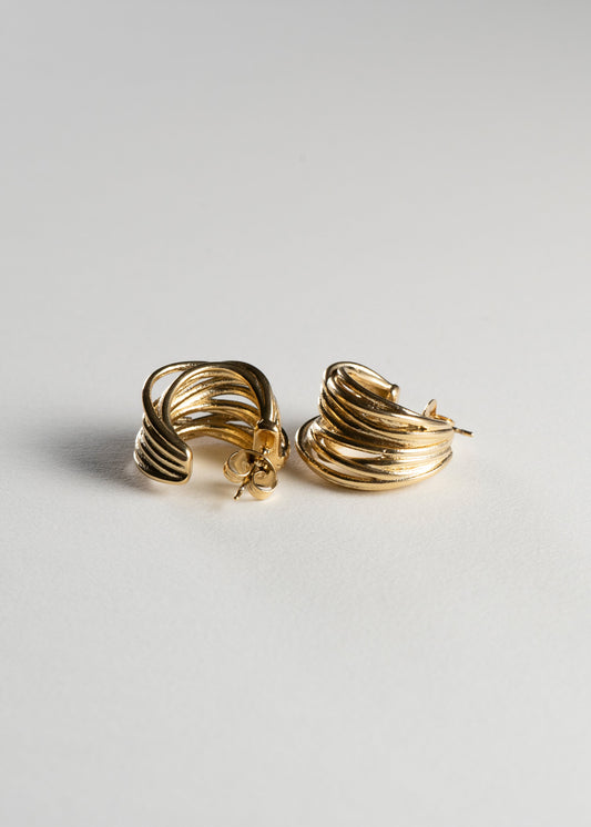 Aretes Entrelazados