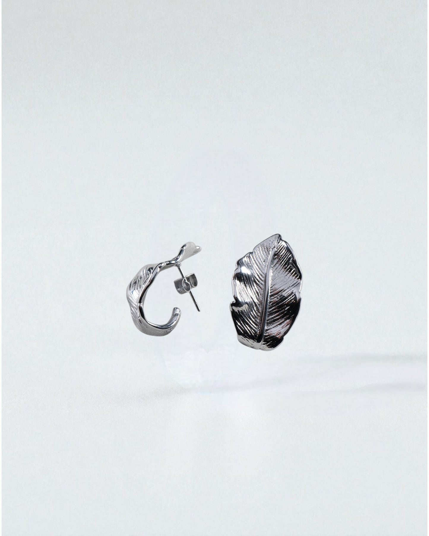 Aretes hojas