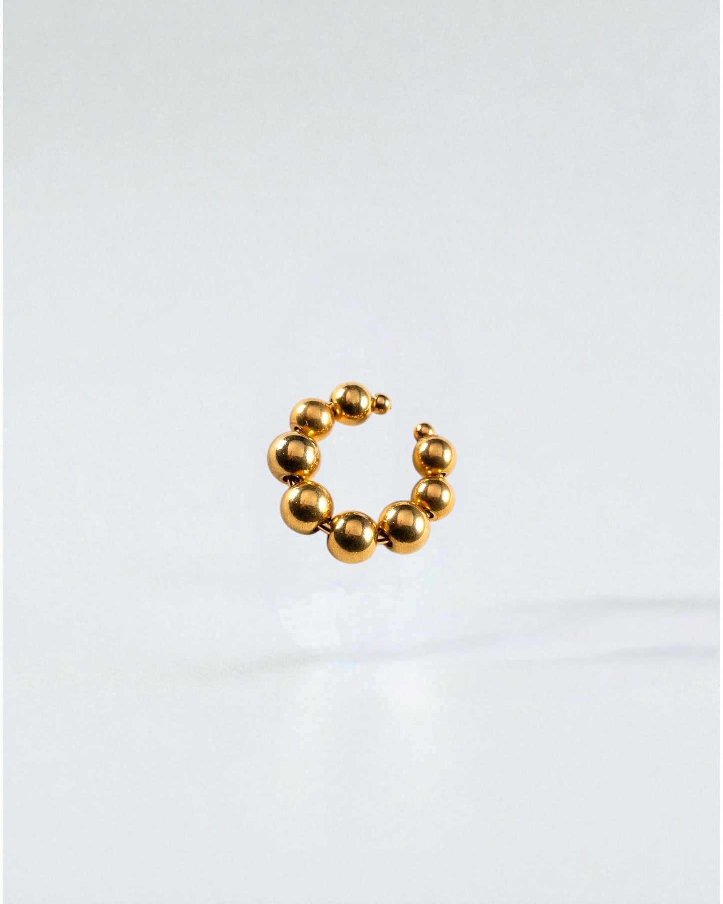 Cuff Esferico Dorado