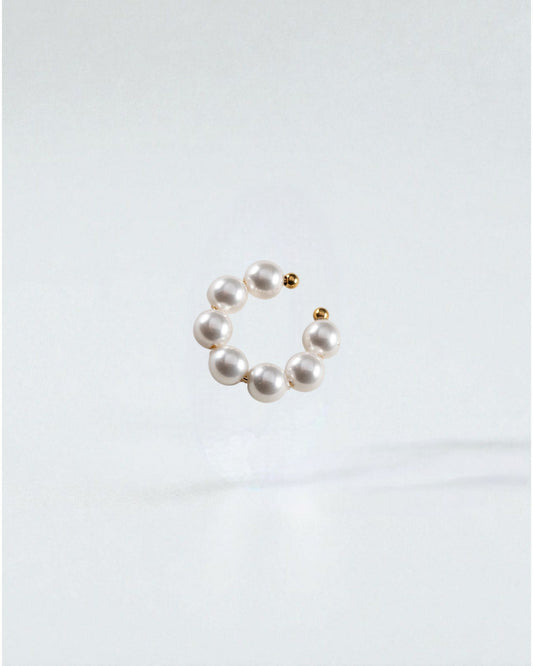 Cuff Esferico Perlas
