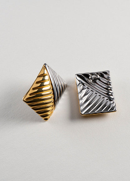 Aretes Geometricos Bicolor