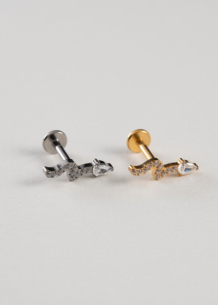 Stud Serpiente Brillante