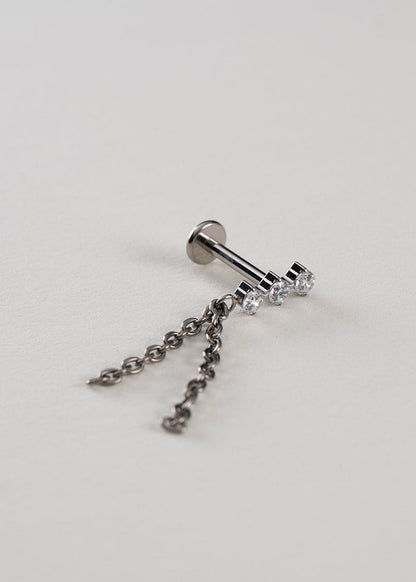 Stud Cadena Doble