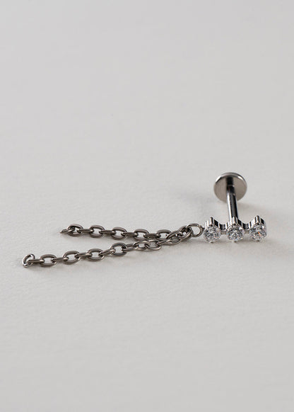 Stud Cadena Doble