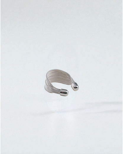 Anillo Líneas de Plata