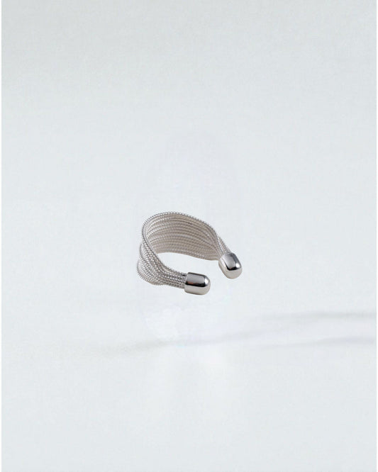 Anillo Líneas de Plata