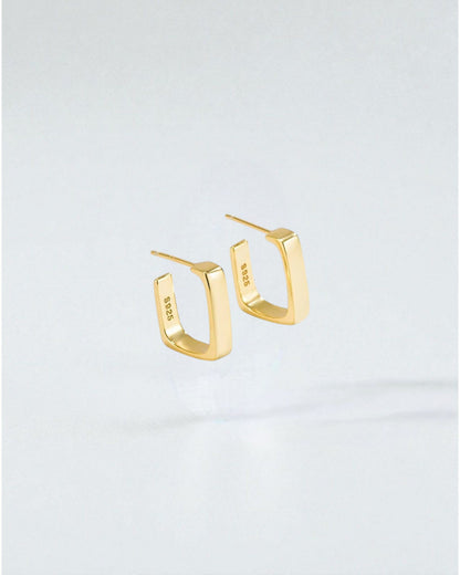 Aretes Semicuadro