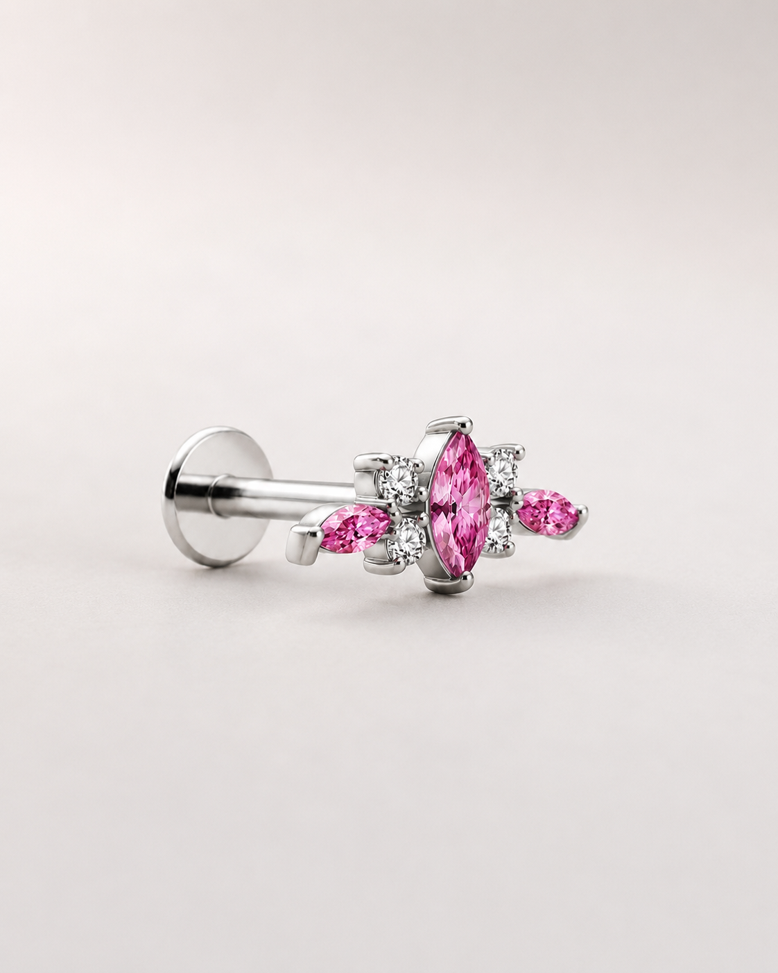 Stud Aura Fuchsia