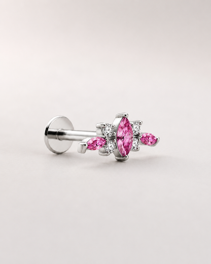 Stud Aura Fuchsia