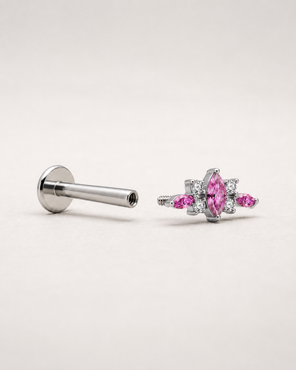 Stud Aura Fuchsia