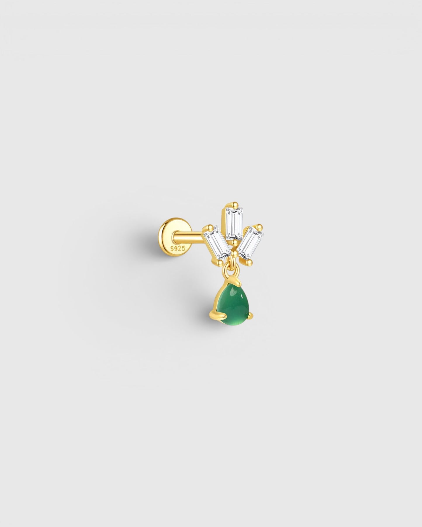Stud Esme Gota Verde