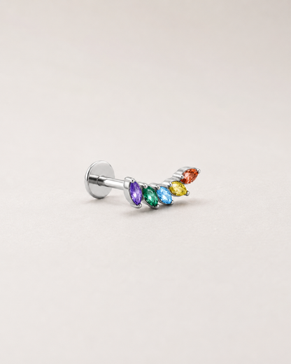 Stud Rainbow Marquise