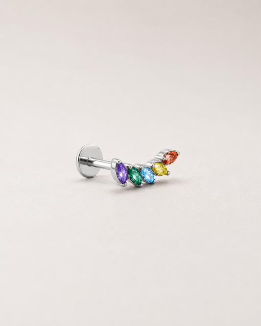 Stud Rainbow Marquise