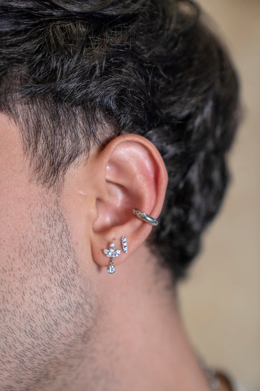 Cuff Sencillo Plata